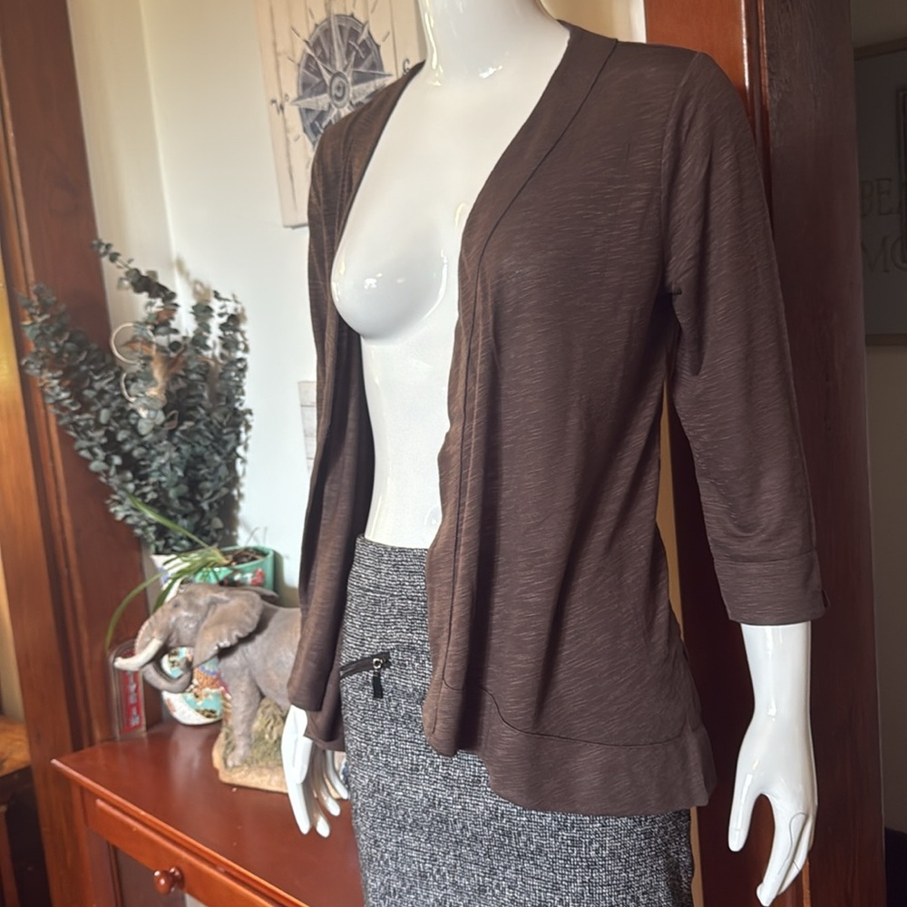 NWT northern reflections size small Brown Women's Wrap Top